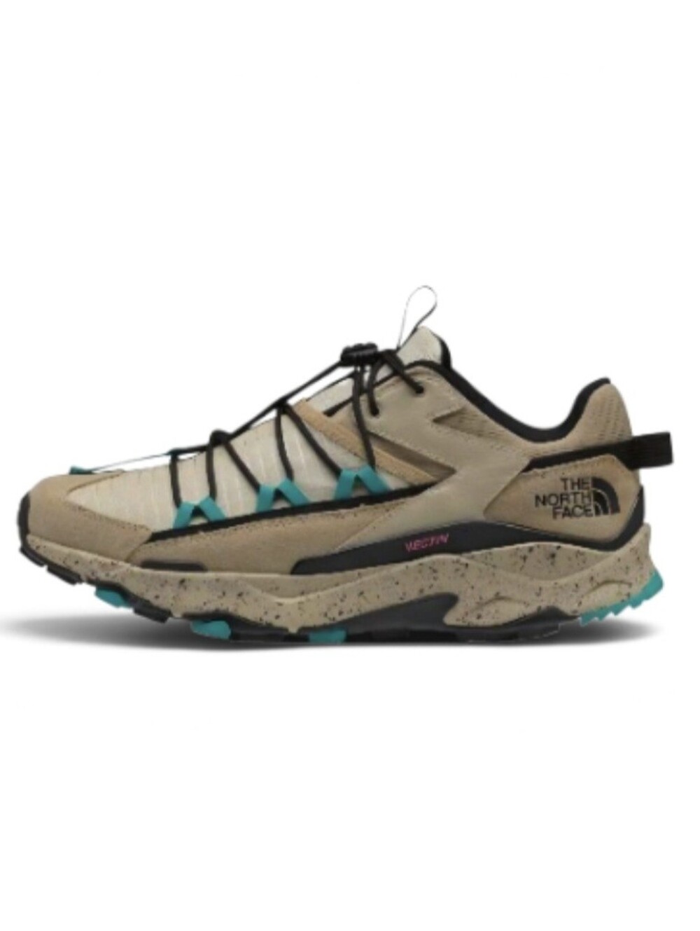 The North Face Men’s Tan and Teal Trail VECTIV Shoe
